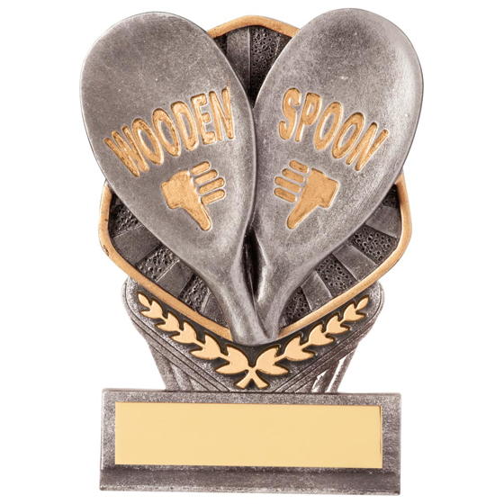 Picture of Falcon Wooden Spoon Plaque Award 105mm