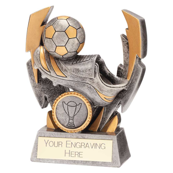 Picture of Flashbolt Football Resin Award Silver 120mm