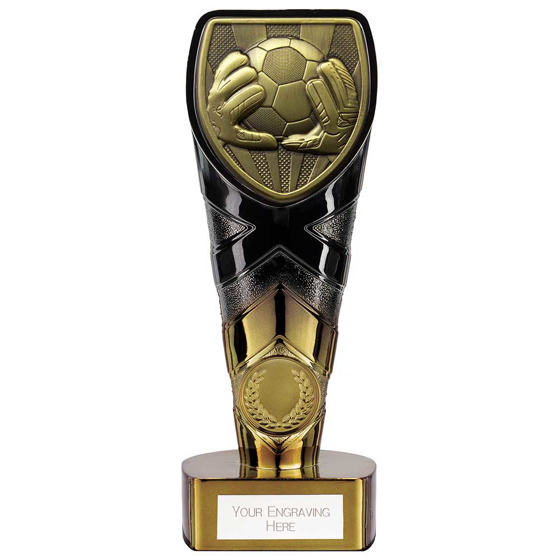 Picture of Fusion Cobra Goal Keeper Award Black & Gold 175mm