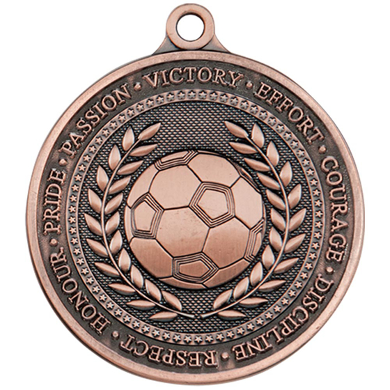 Picture of Olympia Football Medal Antique Bronze 60mm