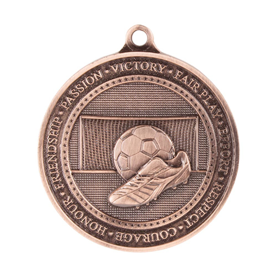 Picture of Olympia Football Medal Antique Bronze 70mm