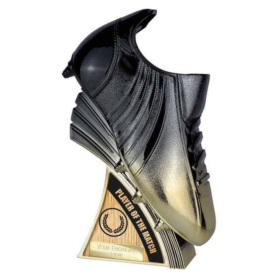 Picture of Power Boot Heavyweight Player of Match Carbon Black to Gold 230mm