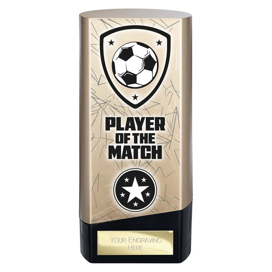 Picture of Prime Heavyweight Player of Match Gold & Black 160mm