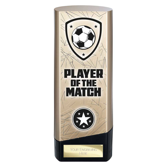 Picture of Prime Heavyweight Player of Match Gold & Black 190mm