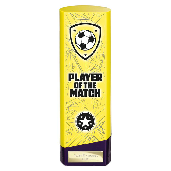 Picture of Prime Heavyweight Player of Match Yellow & Purple 220mm