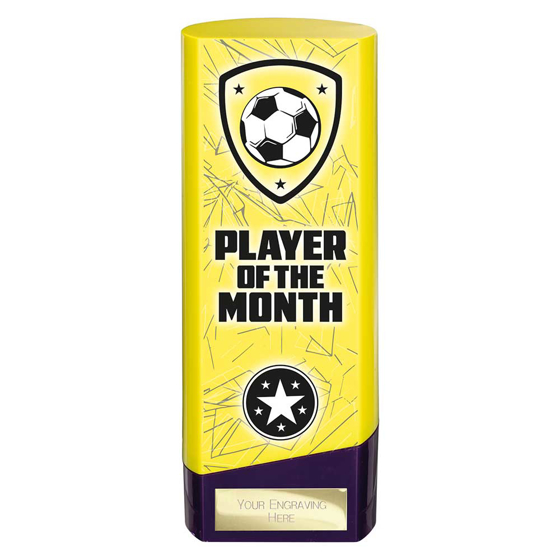 Picture of Prime Heavyweight Player of Month Yellow & Purple 190mm