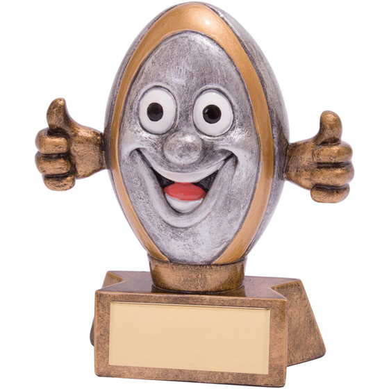 Picture of Smiler Rugby Award 95mm