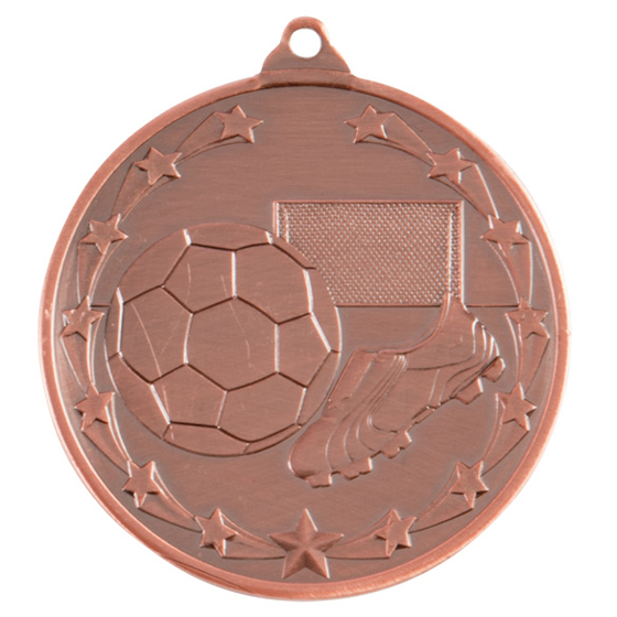 Picture of Starboot Economy Football Medal Bronze 50mm