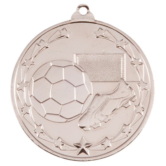 Picture of Starboot Economy Football Medal Silver 50mm