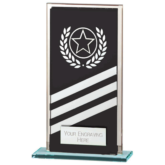 Picture of Talisman Multisport Mirror Glass Award Black & Silver 140mm