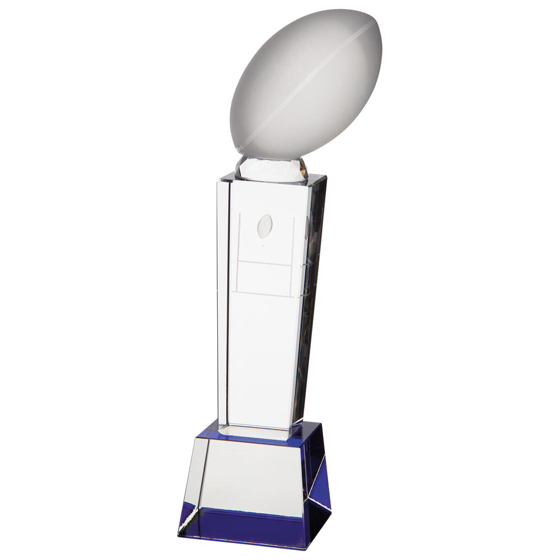 Picture of Tribute Rugby Crystal Award 230mm